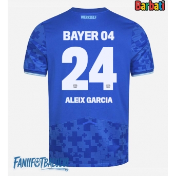 Bayer Leverkusen Aleix Garcia #24 Tricou Fotbal Replică 2025-26 Barbati Treilea